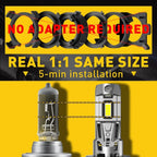 H7 LED Headlight Bulb Kit for 6500K 120W