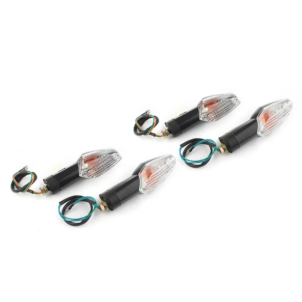 Clear Front & Rear Turn Signal Lights for Honda CBF125 (2009-2016)