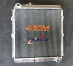 3 Row Aluminum Radiator + Fan for Hilux KZN165 LN147 LN167 1KZ-TE (1997-2005)