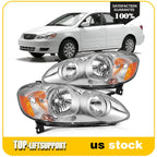 Headlight Assembly for Toyota Corolla (2003–2008) Left + Right