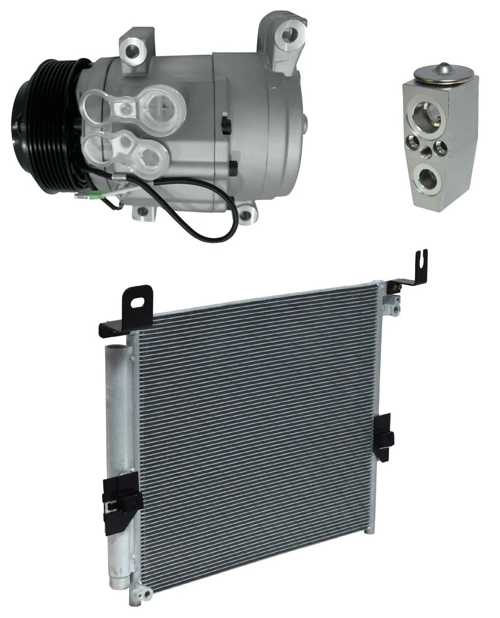 AC Compressor Kit With Condenser for Toyota Tacoma (2014–2015) 2.7L 4.0L