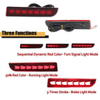 LED Rear Brake Tail Light with Sequential Turn Signal for Mitsubishi Lancer Evo