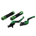 Extendable Brake Clutch Levers & Handlebar Grips for Suzuki GSXR150 (2017-2023)