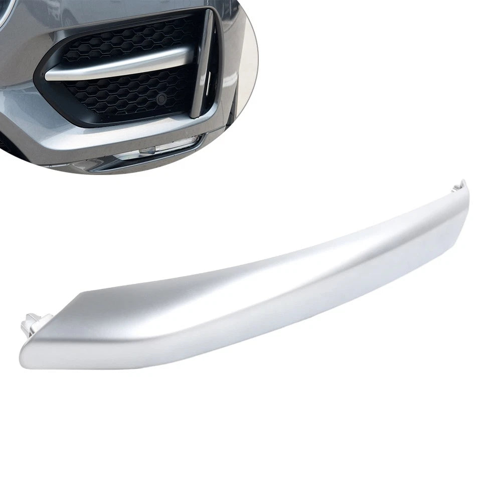 Front Bumper Blade Molding Strip for Jaguar F-Pace R-Sport (2016–2020) Silver