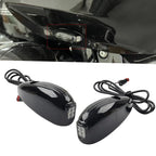 Front Turn Signal Light Black for Harley Road Glide FLTRX FLTRU FLTRK (2015-2024)