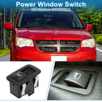 Rear Power Window Switch for Dodge Grand Caravan, Chrysler No. 68110869AA (–)