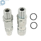 Hydraulic Quick-Connect Coupler for John Deere 35G 50C 260 325 CT332 (KV13884 AT312877)