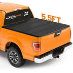 5.5ft Hard Solid 4-Fold Tonneau Cover for Ford F-150 (2004–2014)