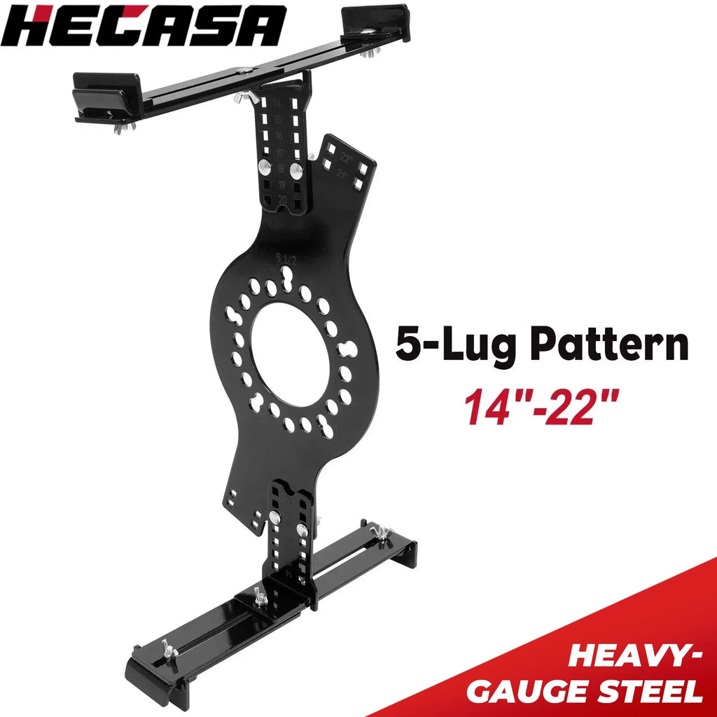 5-Lug Pattern Wheel Fitment Simulator Tool for Tire Size Measurement