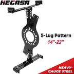 5-Lug Pattern Wheel Fitment Simulator Tool for Tire Size Measurement