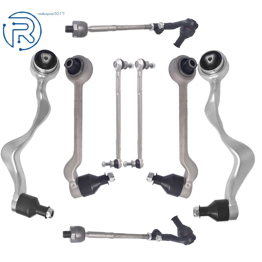 Control Arm Ball Joint Sway Bar Link Tie Rods Kit for BMW E90 (2006–2013)