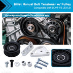 Billet Manual Belt Tensioner for Holden Commodore (1998–2006) LS1 LSX