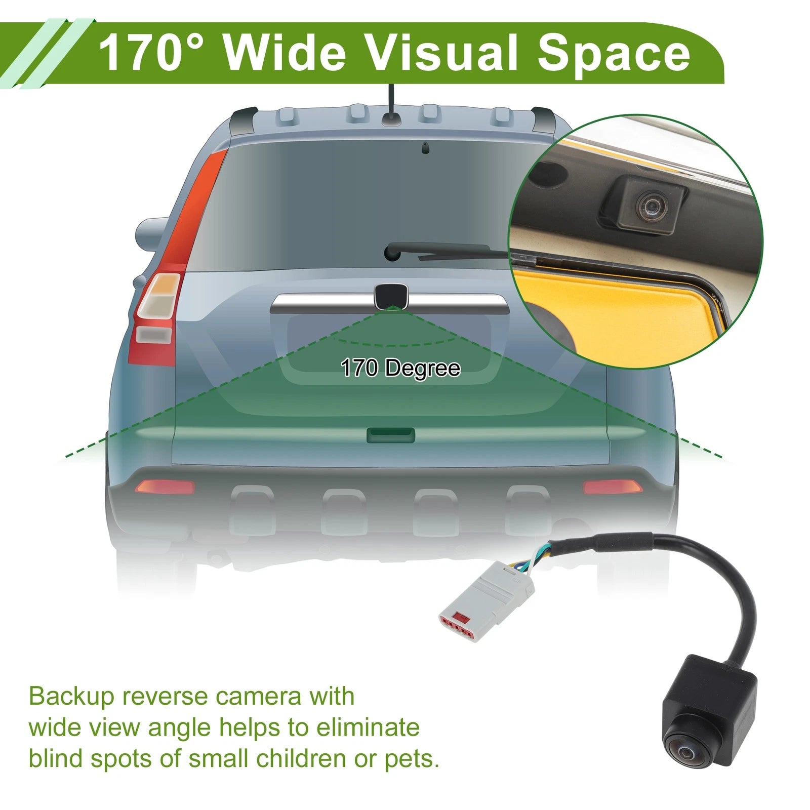Rear View Backup Camera for Buick GL6 (2018–2019) No. 26691703