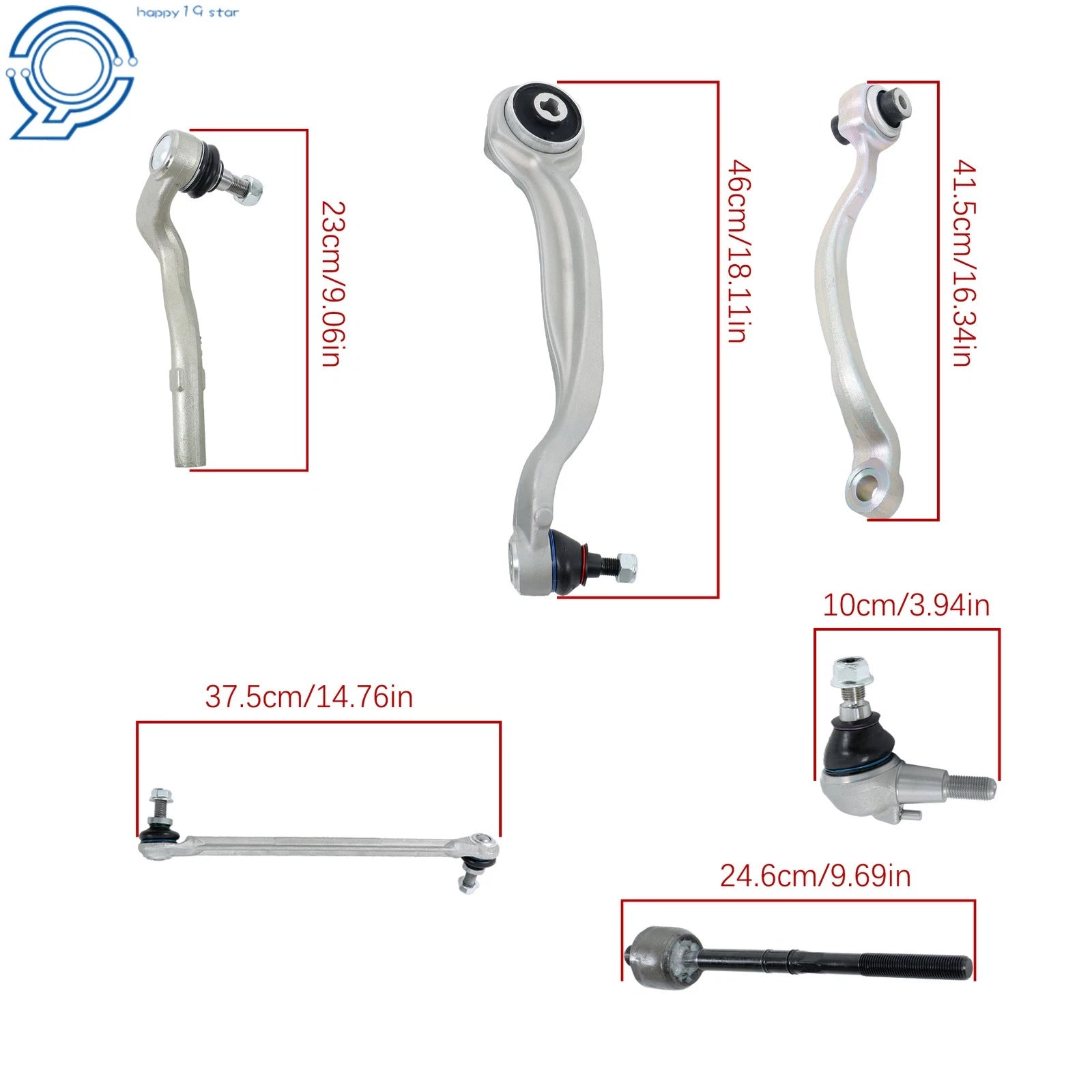 Front Control Arm with Ball Joint for Mercedes-Benz E400 E250 (2014)