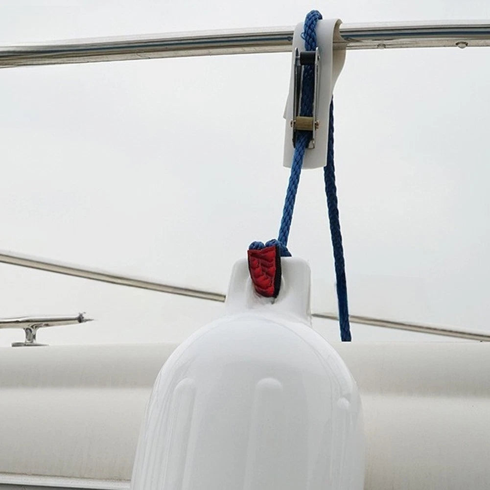 Marine Fender Cleat Hanger Adjuster with Secure Lock and Roller Design