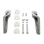 Passenger Footrests Pegs for DUCATI Monster 696 796 (2009-2014) Silver