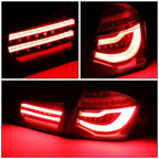 LED Bar Sequential Turn Signal Tail Lights for BMW 320i 325i 328i (2012–2015)