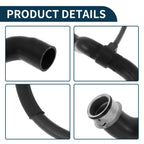 Radiator Hose for Mercedes-Benz CLK320 1998-2005 2 x Rubber