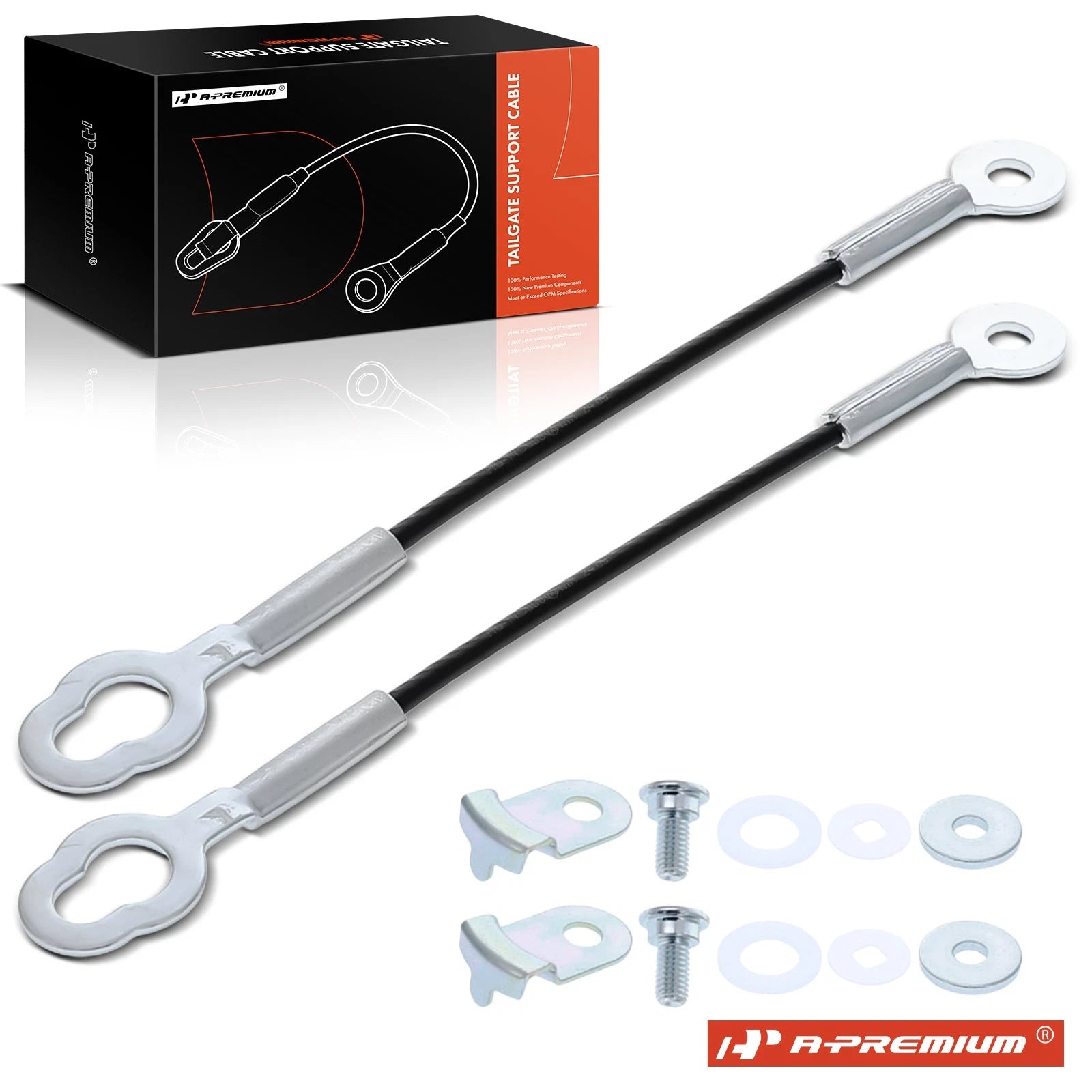 Tailgate Support Cable Left and Right for Toyota Tacoma (2016–2024)