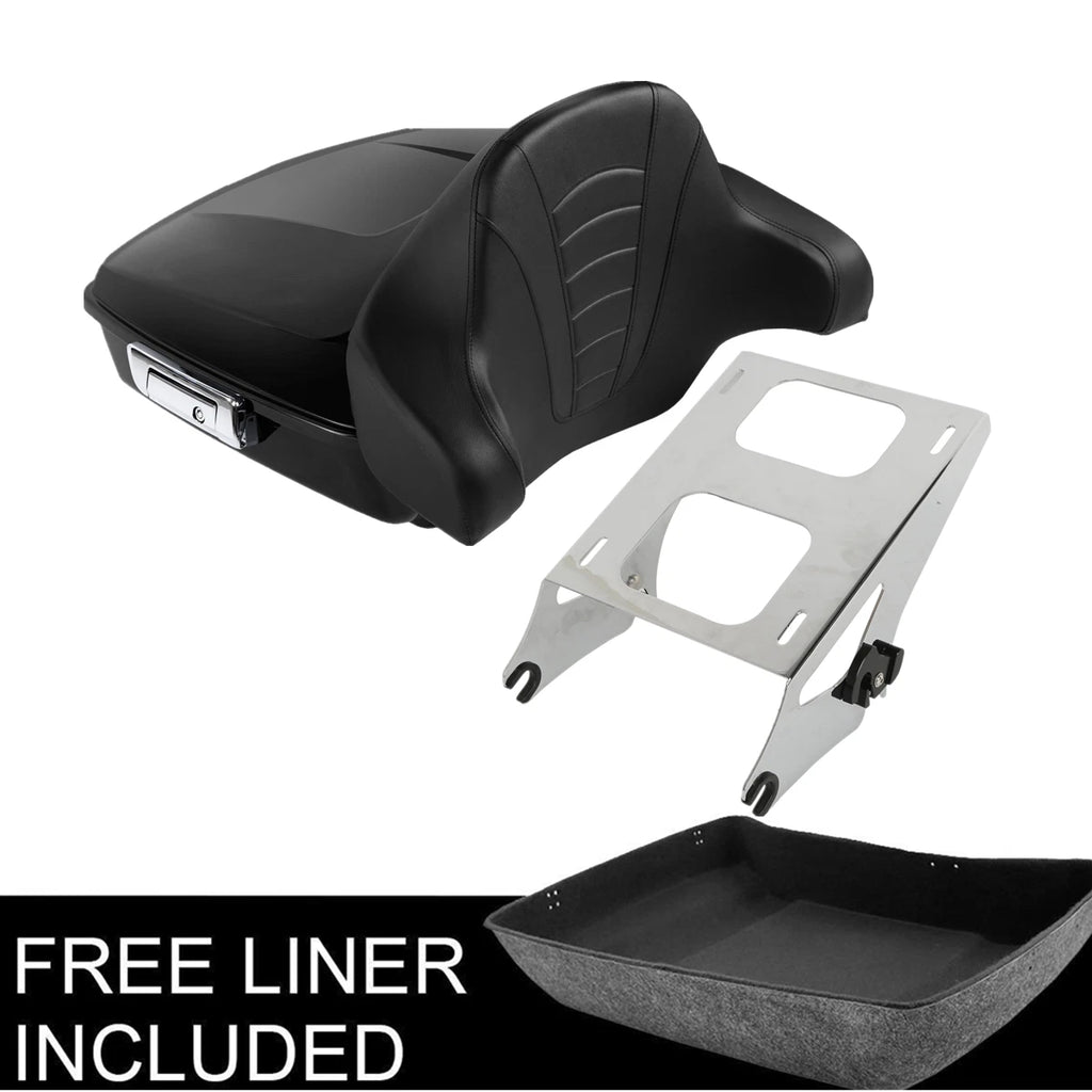 Trunk & Backrest Mount Rack for Harley Touring (2014–2025)