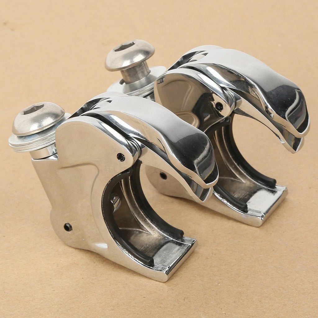 4PCS Windshield Clamps for Harley Softail Custom Night Train (1988–2013)