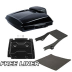 Trunk Pad Mount Rack Base Plate for Harley Road Glide (1997–2008)