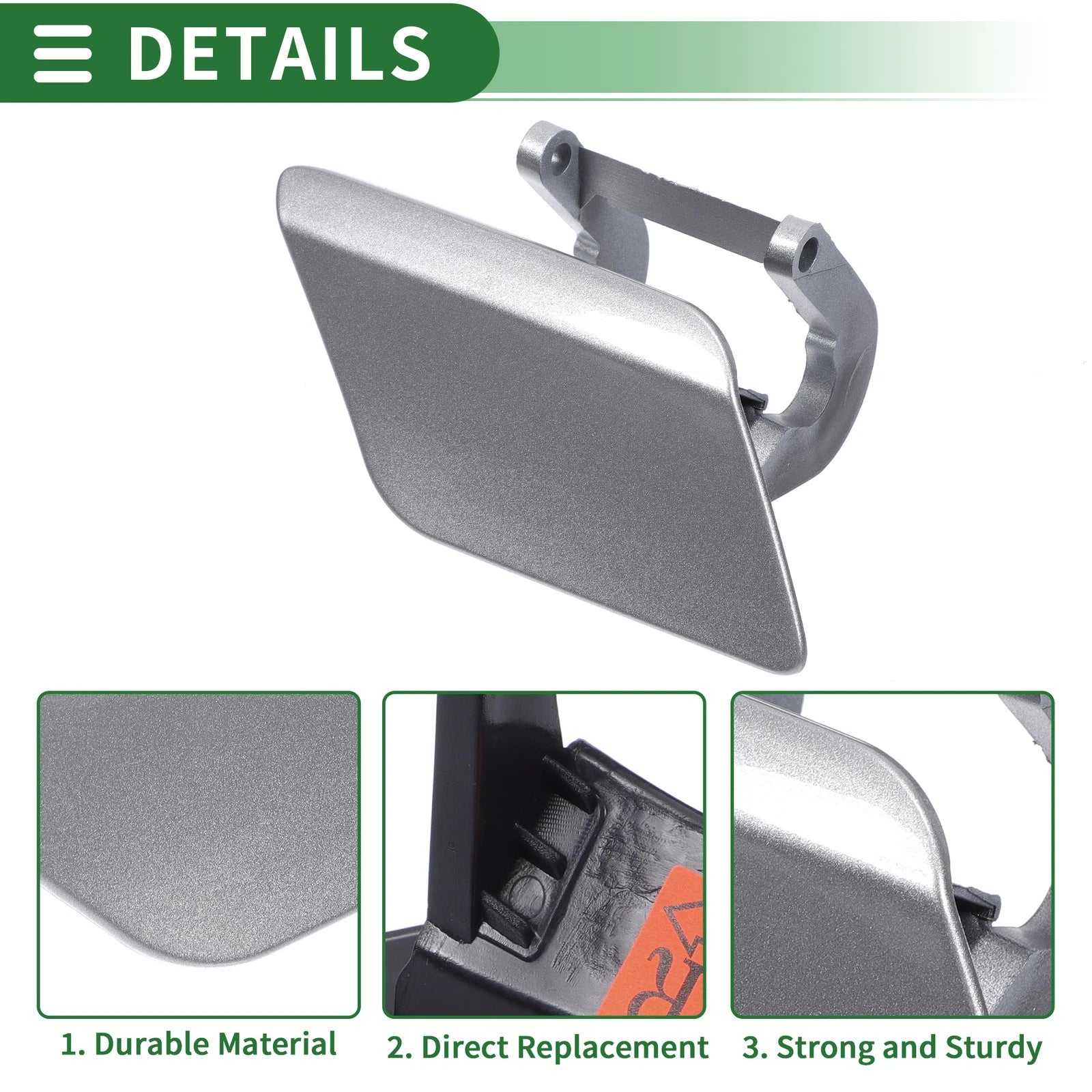 Headlight Washer Nozzle Cover Cap for Mercedes-Benz (1 Pc)