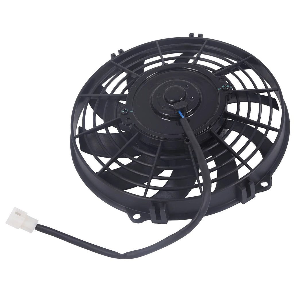 9'' Electric Curved Radiator Cooling Fan Mount Kit Universal
