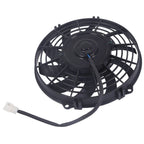 9'' Electric Curved Radiator Cooling Fan Mount Kit Universal