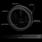 LED Halo Projector Fog Lights for GMC Sierra 1500/2500/3500 (2007–2014)