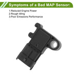 MAP Sensor No.AG919F479AC for Ford Focus 1.0 EcoBoost (2012–2018)
