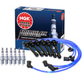 Set of 5 NGK Iridium IX Spark Plugs for Hyundai Tiburon Sonata Kia Optima (2001–2010)