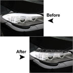 Front Headlight Eyebrow Eyelid Covers for BMW 5 Series F10 (2010-2013)