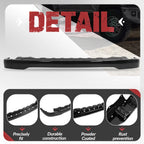 Front Bumper Face Bar for Toyota Tacoma (2001–2004) Black Steel