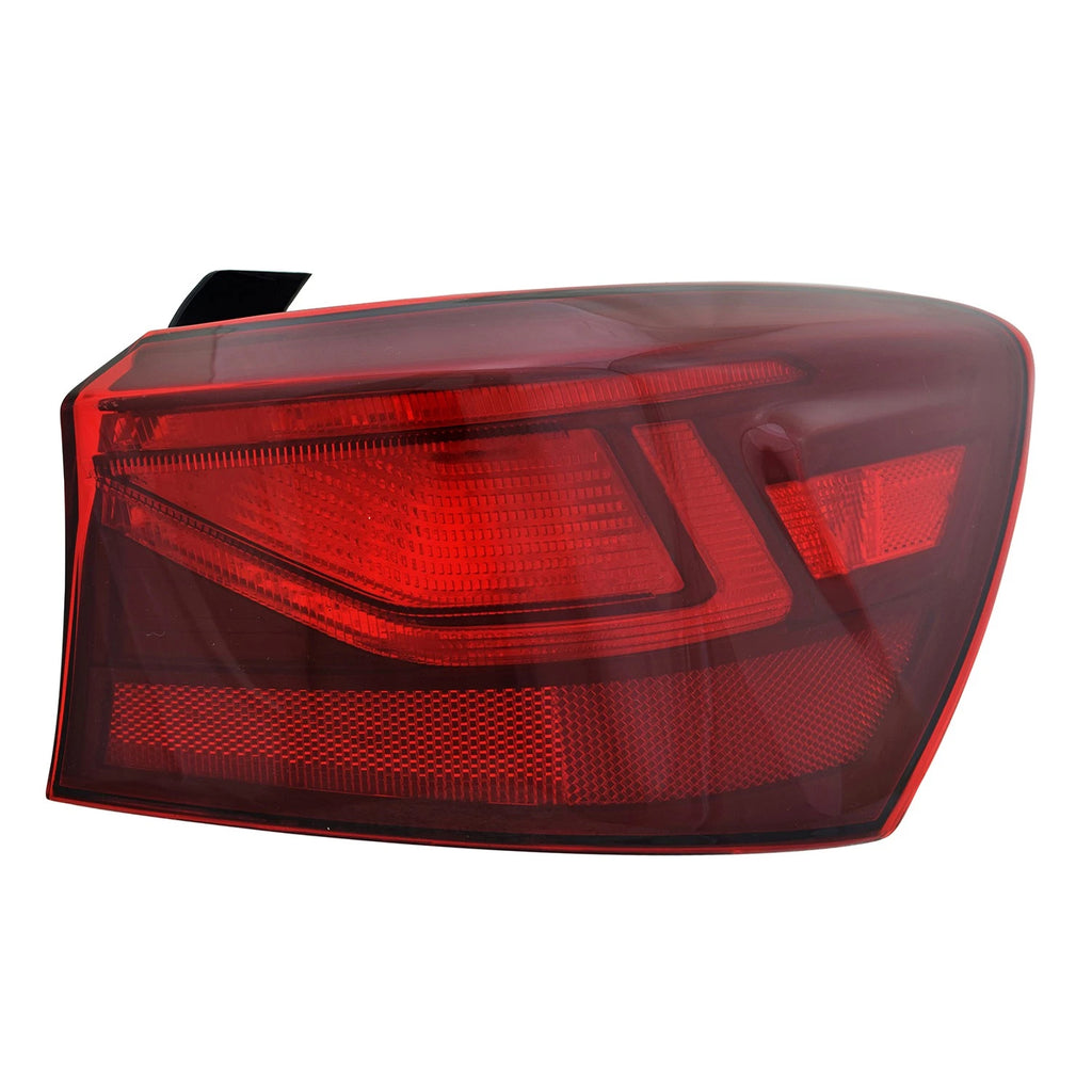 Replacement Passenger Outer Tail Light Assembly w/o LED for 2019–2021 Kia Forte