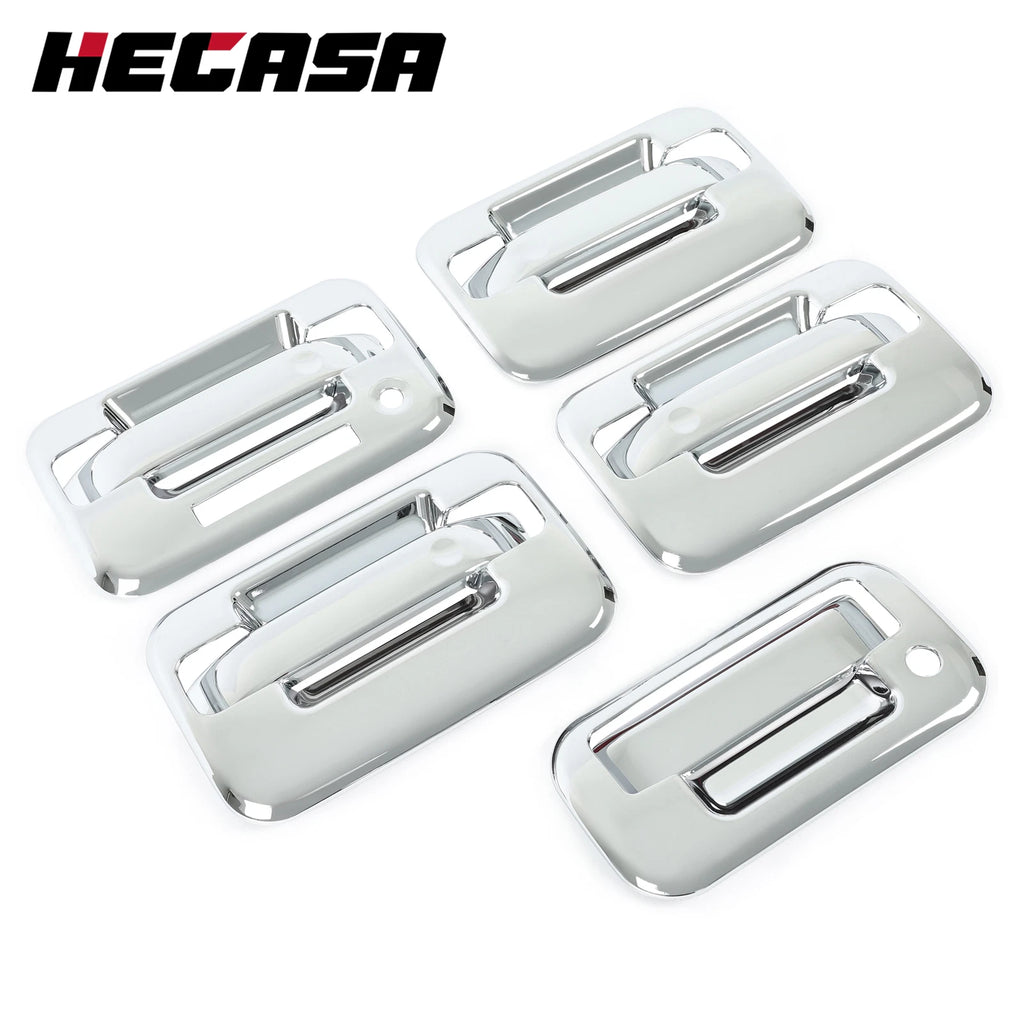Set of 4 Door Handle Covers for Ford F-150 (2004–2014) W/ Key Pad