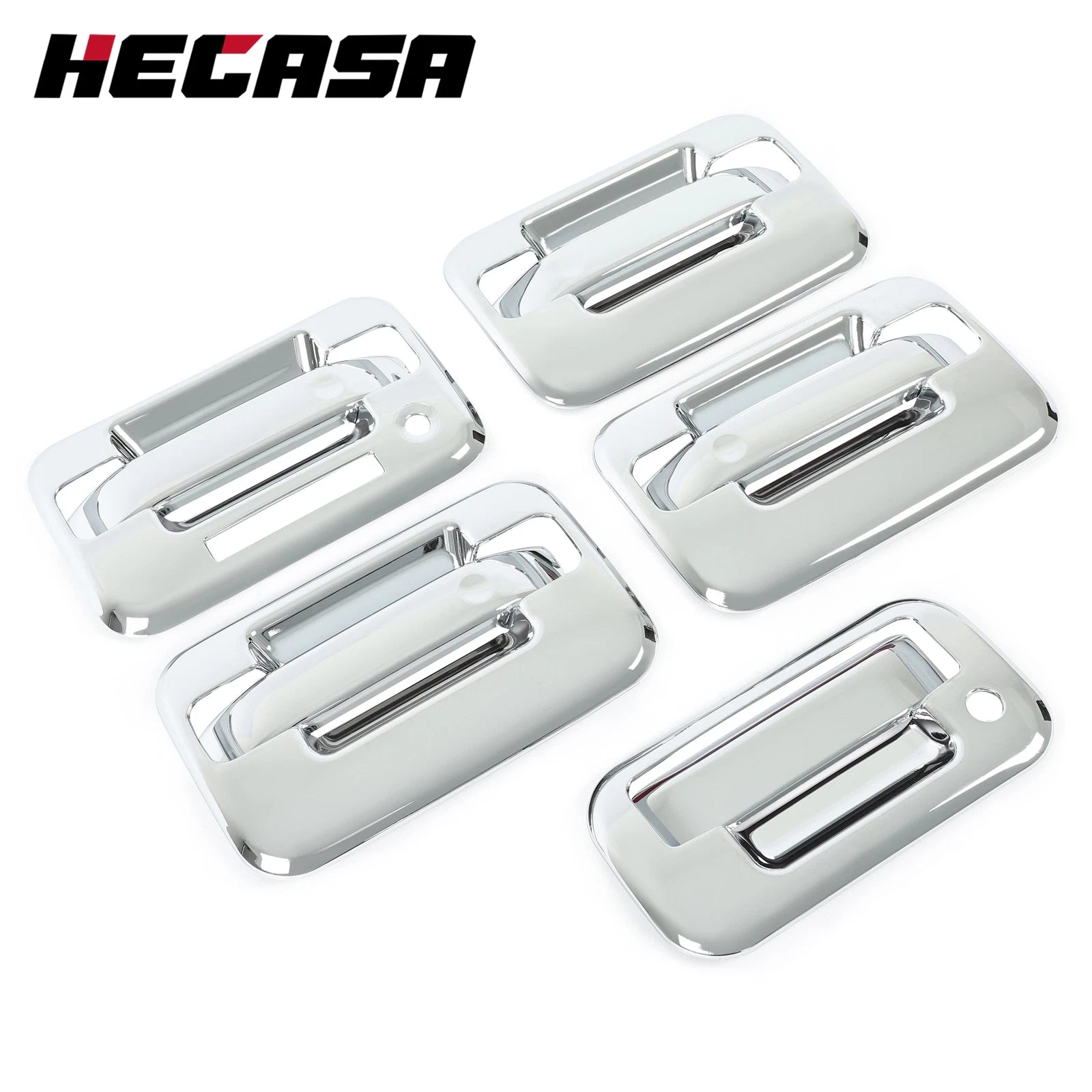 Set of 4 Door Handle Covers for Ford F-150 (2004–2014) W/ Key Pad