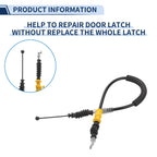 Door Latch Cable No. 4H0837099A for Audi A1 8X (2010–2018) Front Left