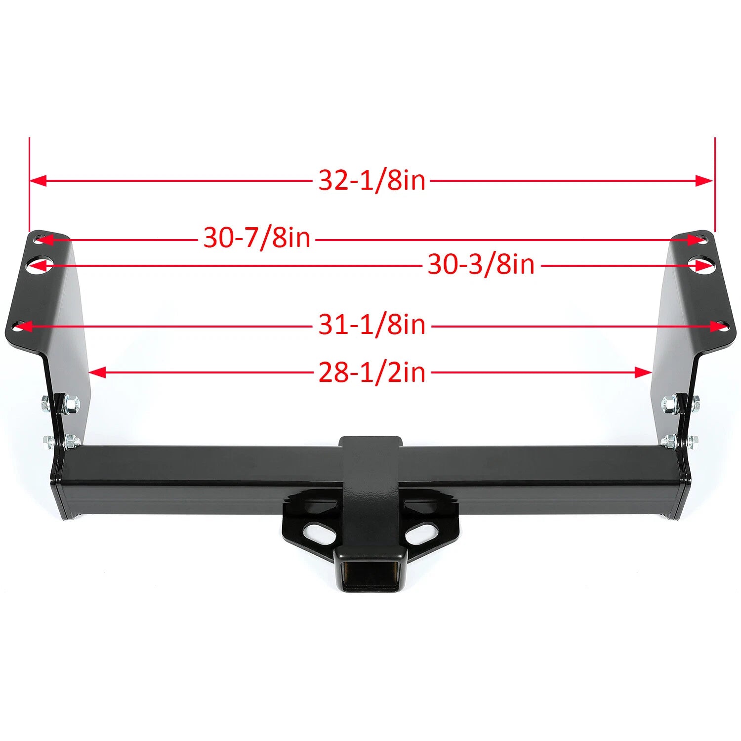 2" Trailer Hitch Receiver for Ford Ranger (1983–2011) Mazda B-Series (1994–2009)