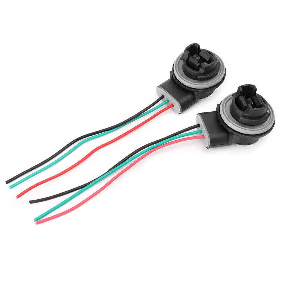 Adapter Wiring Harness Socket for 3157 3057 3156 3155 Headlight Lamp