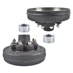 Trailer Brake Drum 12" x 2" 8 on 6.5 Bolt Circle for 7000 Lbs Axle