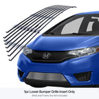 Stainless Chrome Billet Grille Insert for Honda Fit (2015-2017)