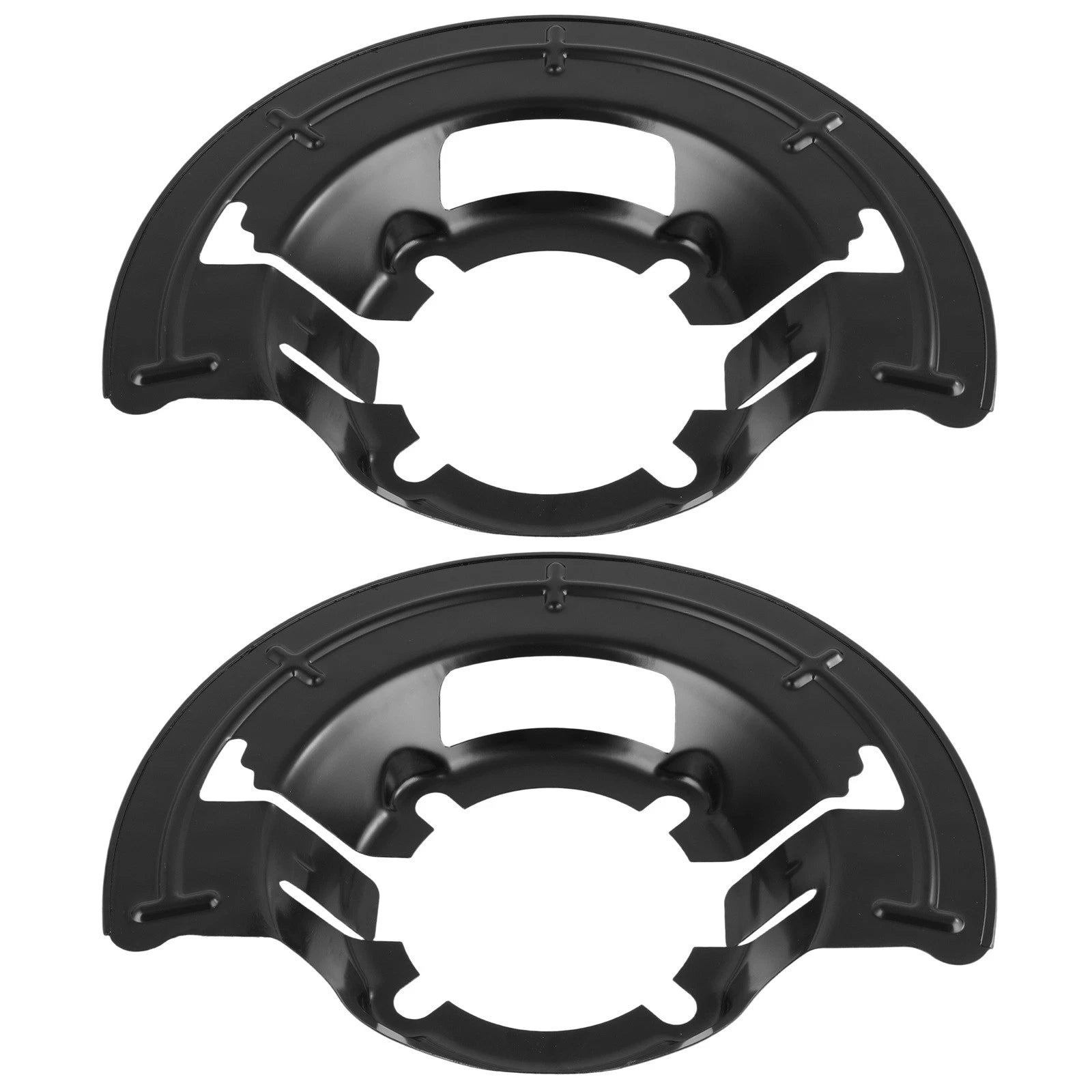 Set of 2 Front Brake Dust Shields for Ford F-250