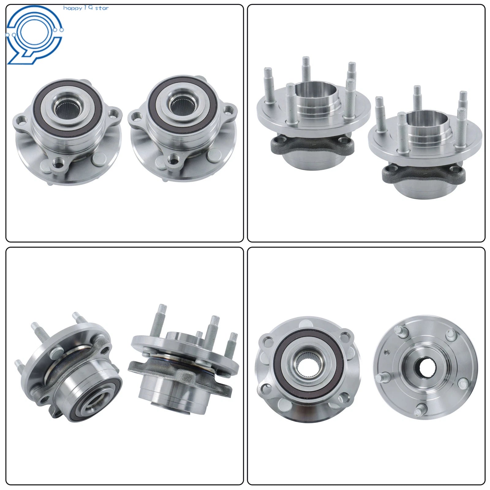 Set of 2 Wheel Hub Bearing Assembly for Ford Explorer (2011–2018)