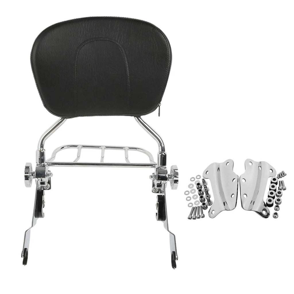 4 Point Docking Hardware Backrest Sissy Bar for Harley Electra Glide (2009–2013)