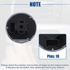 Headlight Switch for Volkswagen Golf (2010–2014)