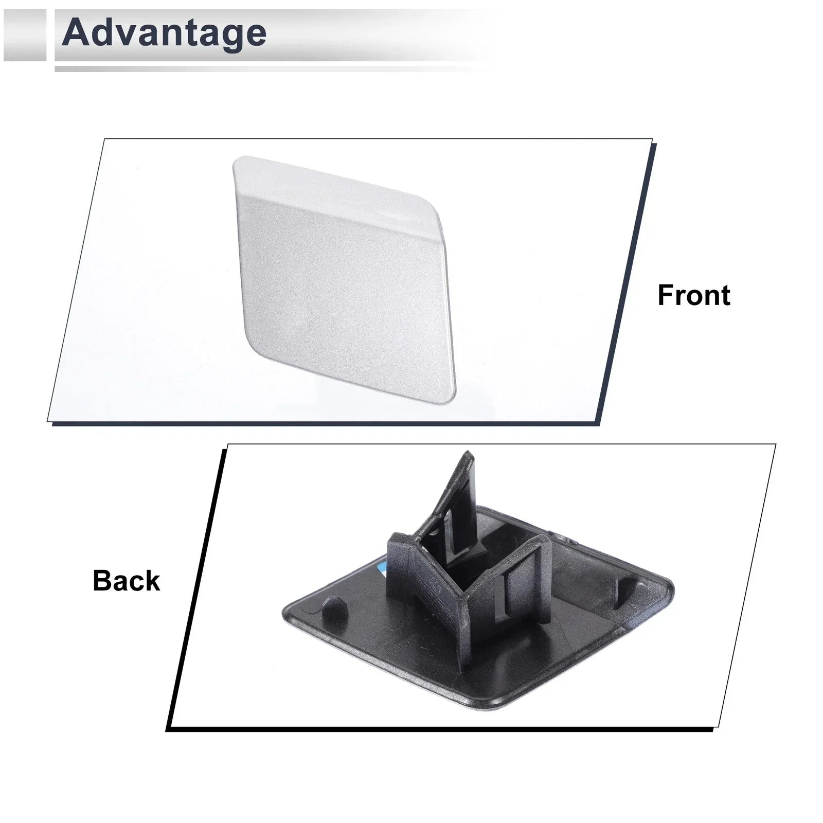 Front Right Side Bumper Headlight Washer Nozzle Cover Cap for BMW X5