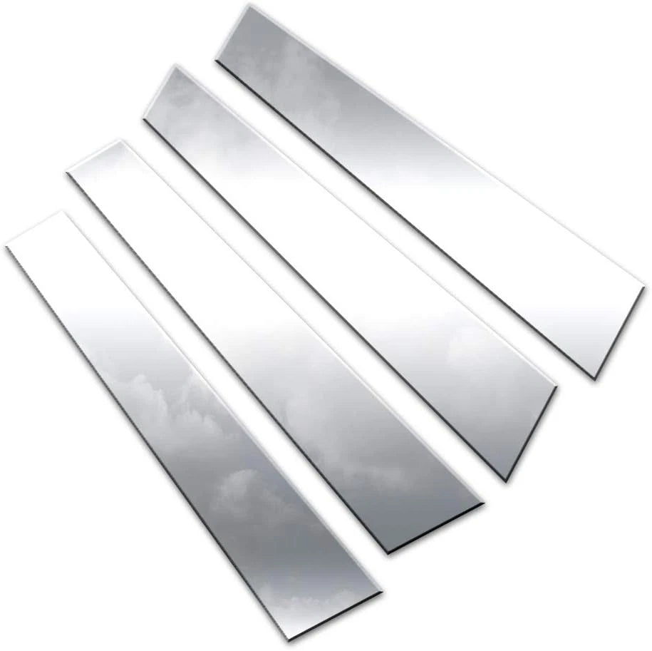 Polished Pillar Post Trim 4pc Luxury for Kia Seltos (2021–2023)