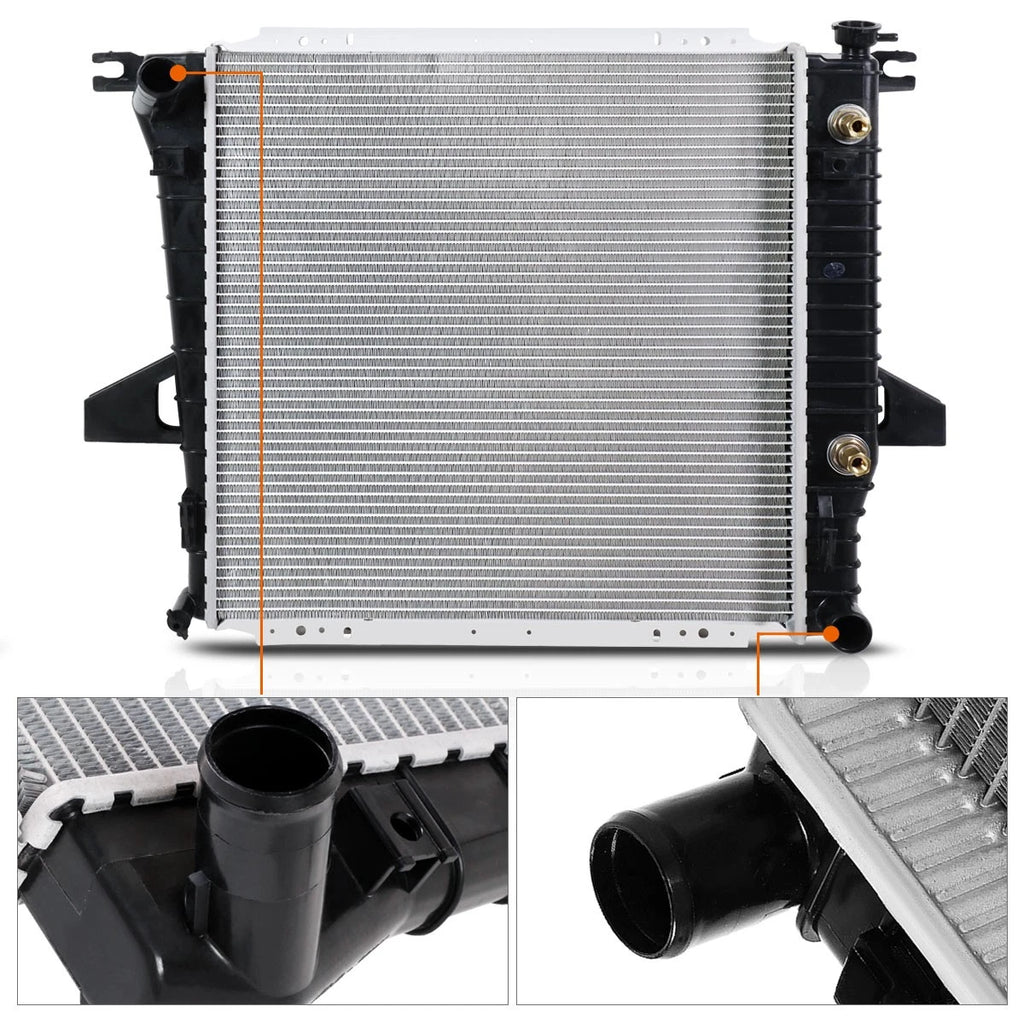 Aluminum OE Style Radiator for Ford Ranger/Mazda B2500 (1998–2001) DPI-2172