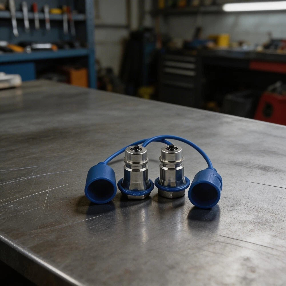 1/2 Inch NPT Male Poppet Hydraulic Quick Coupler for Agricultural Machinery